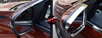 

ABS Chrome Rearview Side Mirror Eyebrow Cover Trim 2pcs For Peugeot 5008 2017