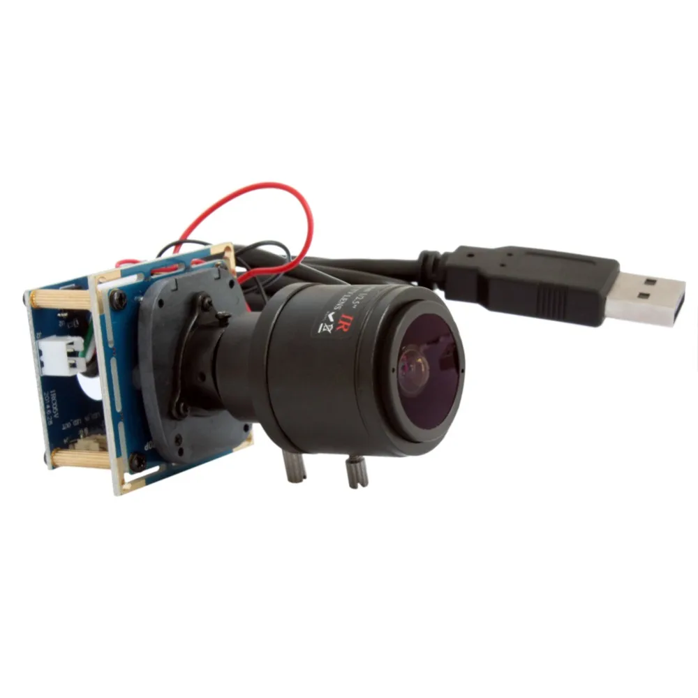  1920*1080p 30fps/60fps/120fps HD Cmos OV2710 2.8-12mm Varifocal lens CCTV Mini board usb camera mod - 32256142298