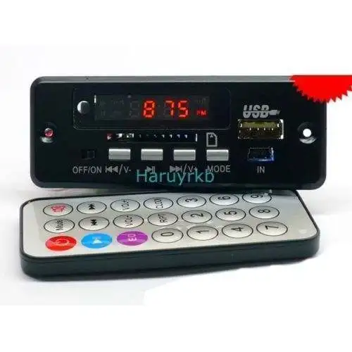 Модуль Bluetooth усилитель mp3 декодер плата + модуль вызова цифровой светодиодный fm