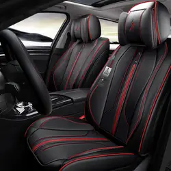 Топ кожаные чехлы для сидений автомобиля автомобиль-Стайлинг автомобиль подушки сиденья автомобиля площадку, подушки сиденья авто для Audi