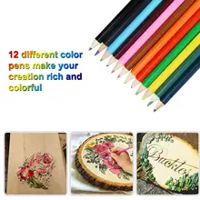 Регулируемый паяльник с вилкой Стандарта США и ЕС, 110 В, 60 Вт, инструмент для пирографии, инструмент для пайки, сварочные наконечники, набор для выбивания дерева, набор для выжигания