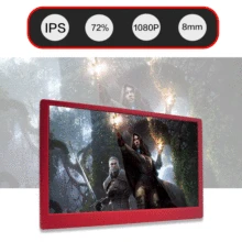 13,3 дюймов супер тонкий портативный ips экран 1080P двойной HDMI дисплей для PS3 PS4 xbox NS алюминиевый Moitor PC ноутбук дисплей экран