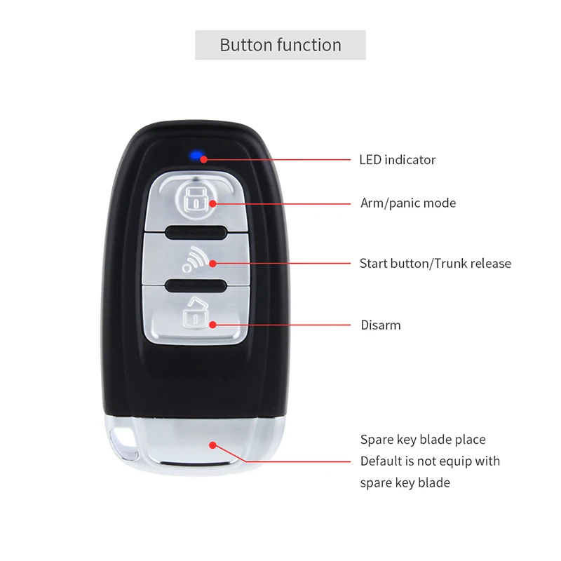 EASYGUARD PKE Автосигнализация с автоматическим запуском, кнопка запуска, остановка ввода паролей, чип иммобилайзер, Обход модуля, код прыжка