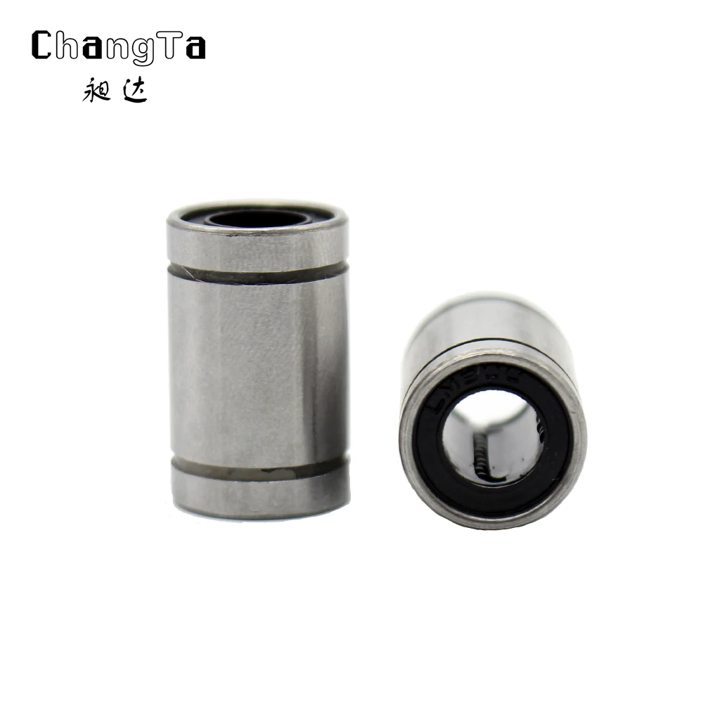 CHANGTA 2pcs/lot LM8UU 8mm linear ball bearing Linear Bearing 8mm 3d