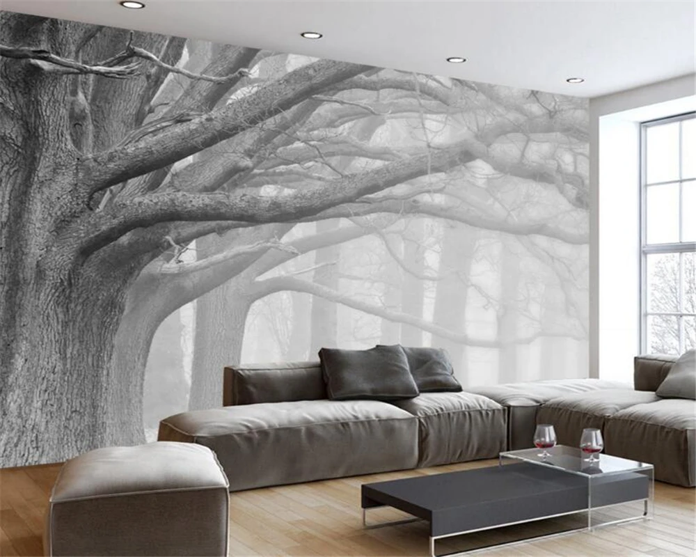 Avoir Images Sivyjdavu Achat Beibehang 3d Papier Peint Salon Chambre Murales dernière par
