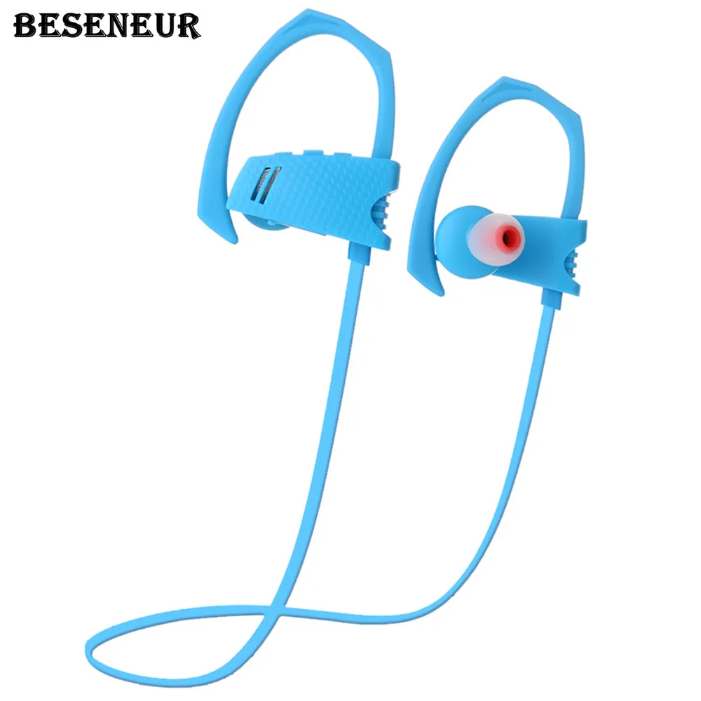 2018 новые Beseneur Q9 Bluetooth наушники Шум снижение Беспроводной наушников Спорт