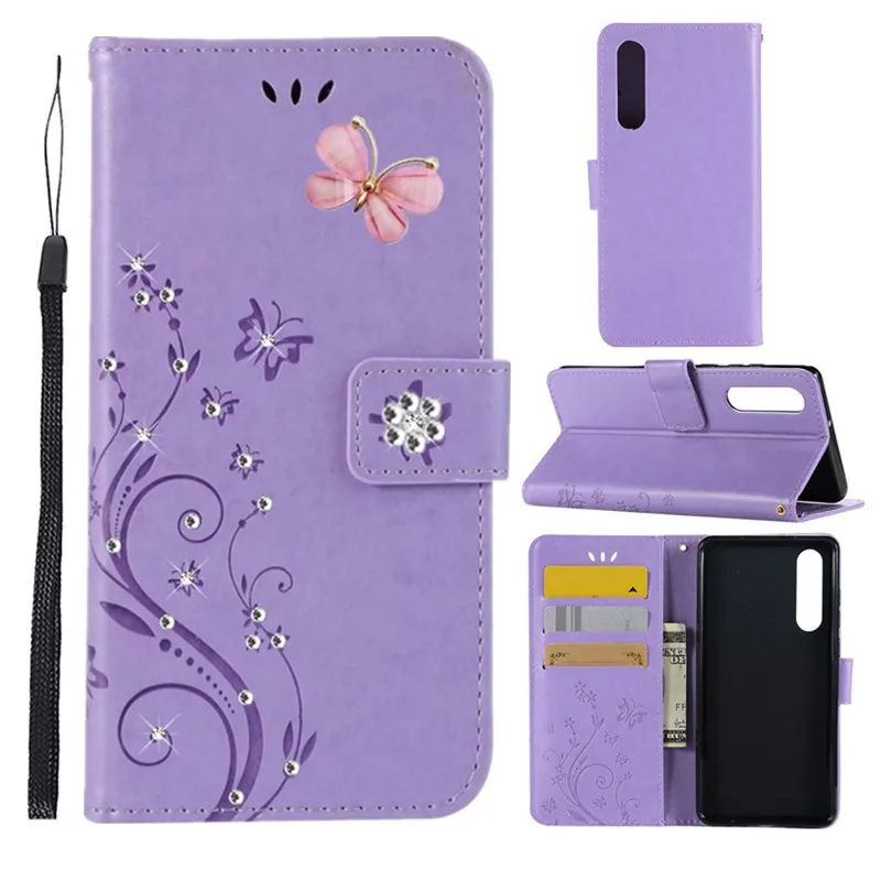 

leather case for Huawei p30 p20 lite y5 y6 y7 prime 2018 honor 8c 8x 5a 6c flip wallet card cover coque for huawe p smart 2019