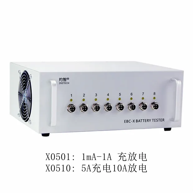 

Cyclic Charging and Aging of Lithium Battery Capacity Tester for EBC-X0510 8 Channel Battery Capacitor Cabinet