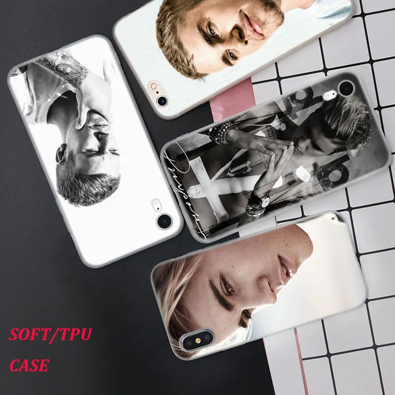 

Silicone Case JUSTIN BIEBER SINGER Printing for iPhone XS XR Max X 8 7 6 6S Plus 5 5S SE Phone Case Matte Cover