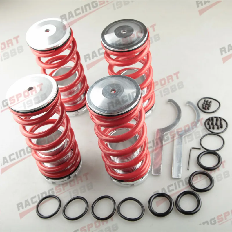 Для 93-99 V-w Golf Регулируемая катушка Coilover пружина CNC Обработанные Алюминиевые