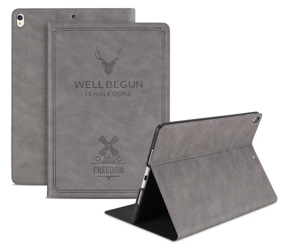 Popular Pattern Tablets Case For 2019 iPad Air 3 10.5Pro 10.5 Smart Wake Up Sleep Protective Tablet Cover For iPad Pro 10.5Case-1