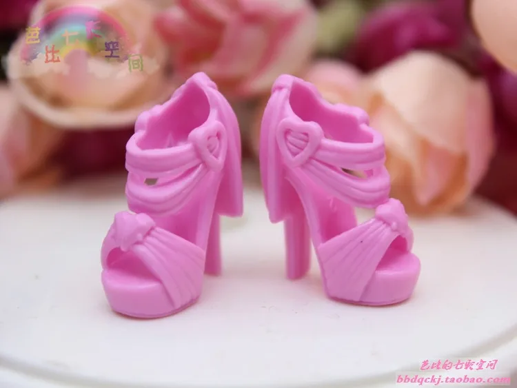 Новинка; разные стили на выбор; разноцветная повседневная обувь на высоком каблуке; bb 1:6 Doll; модная Милая обувь; BBI0075