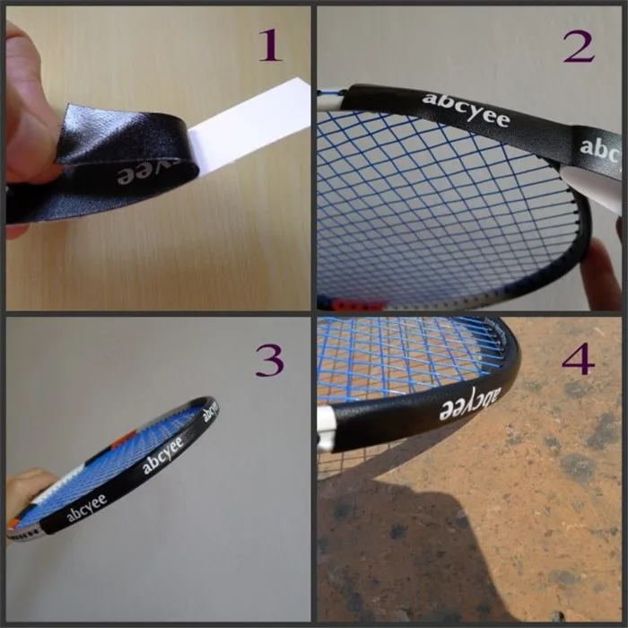 

Badminton Racket Sticker Gain Weight Racquets Protective Sticker Avoid Paint-Shedding High Quality L265OLD