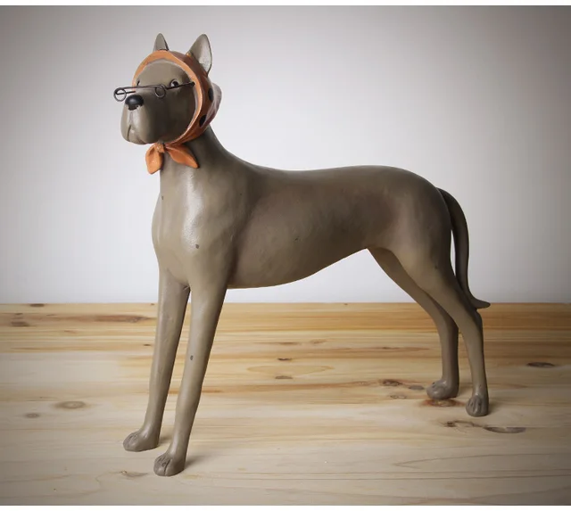 Sosis Anjing Dalam Setelan Patung Buatan Resin Patung Hewan