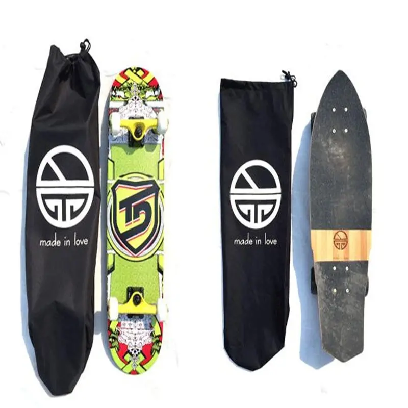للماء قماش حقيبة لوح التزلج Longboard الظهر Fishboard أكياس الرياضة على ظهره ل سطح لوحة تزلج