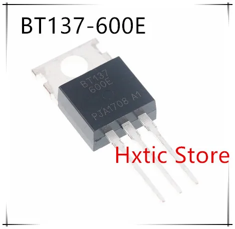 10 шт. BT137-600E TO220 BT137-600 TO-220 BT137 137-600 137-600E Triacs чувствительные ворота 8A/600 в новое и оригинальное