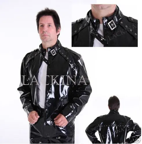 how to make faux leather jacket less shiny