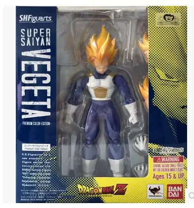 ==> [Free Shipping] Buy Best BANDAI S.H.Figuarts Vegeta oce premium anime Super Saiyan Vegeta Dragon Ball Action Figure Model doll toy gift Online with LOWEST Price | 32781092119