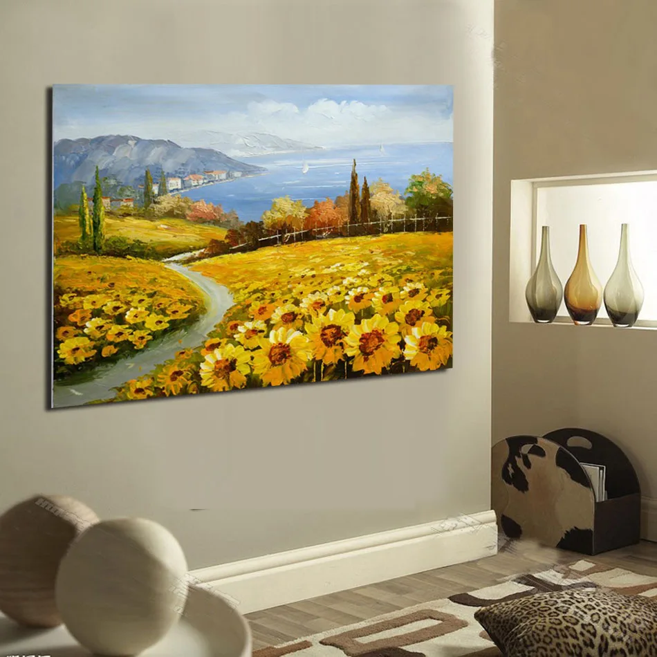 Landscape  Oil Painting Print on Canvas (4)
