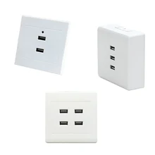 2/3/4 Порты е-байка 36В Электрический usb-зарядник для стены Зарядное устройство адаптер док-станции Разъем Мощность выход Панель пластина домашней розетки подарок-коврик для M25