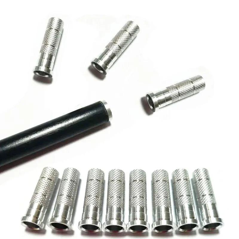 Archery Aluminum Arrow Inserts Screwed Broadhead Tips Insert Connection