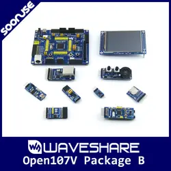 Waveshare Open107V упаковка B STM32F107VCT6 STM32F107 ARM Cortex-M3 STM32 макетная плата + 8 модулей