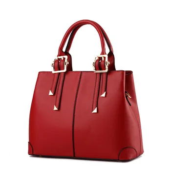 

Large capacity bag 2016 fashion handbags women famous brands Minimalist style high quality PU leather shoulder bag Ladies bag