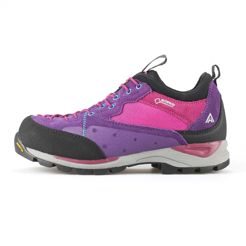 

HUMTTO Women's Fur Leather Outdoor Hiking Trekking Shoes Sneakers For Female Climbing Mountain Camping Travel Shoes Woman