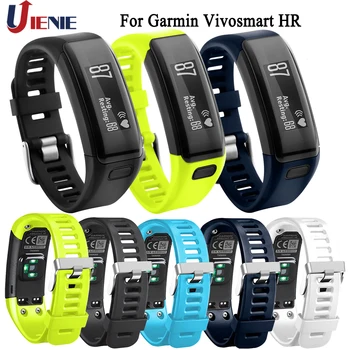 

Silicone Watch Bands Strap for Garmin Vivosmart HR Smart Watchband Fashion Sports Replacement Band Wrist Strap Bracelet Band