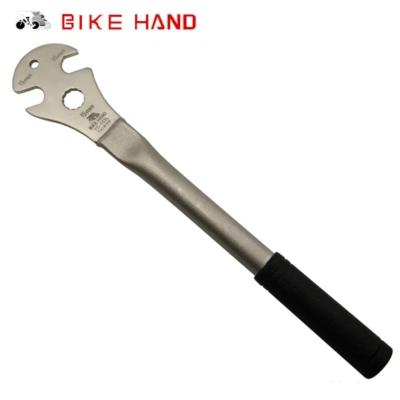 

Alloy Steel Bicycle Repair Tools Foot Pedal Wrench Spanner Bike Repair Tool Long Handle Professional Riding Tool Accessories
