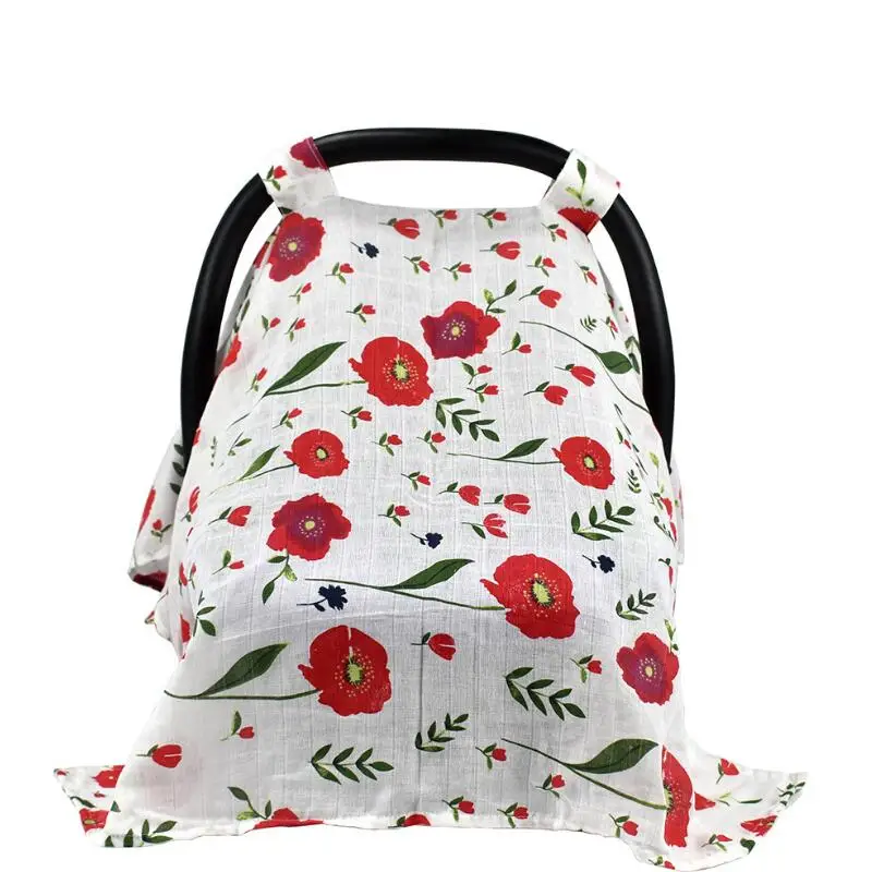 

Baby carriage cover safety seat multi-function sunshade and wind shield cotton breathable car Nursing Cover Breastfeeding Cover