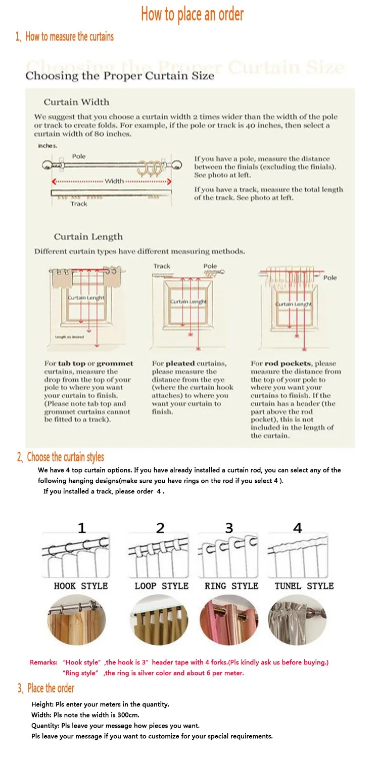 How to place an order