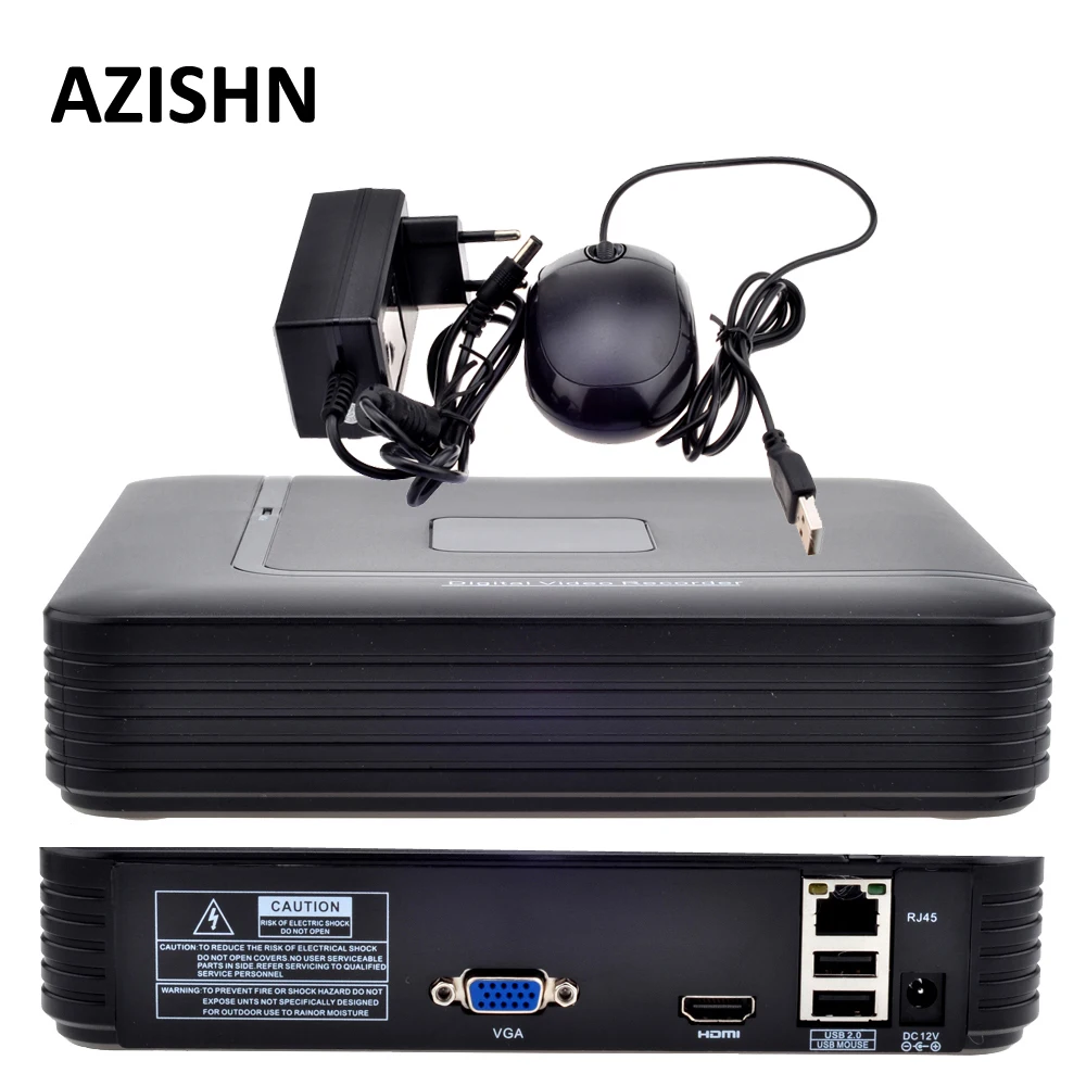 Цена Мини NVR Full HD 4CH 8CH 2MP безопасности CCTV NVR 1080P ONVIF 2,0 сетевой видеорегистратор для 1080P IP камеры системы наблюдения