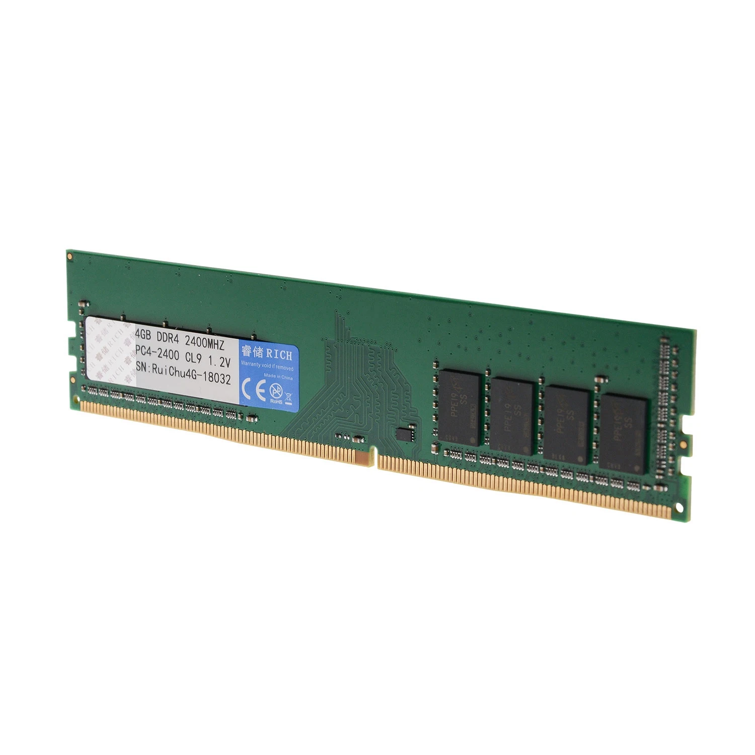 HOT-RUICHU DDR4 4G 1,2 V 288Pin ram память для рабочего стола