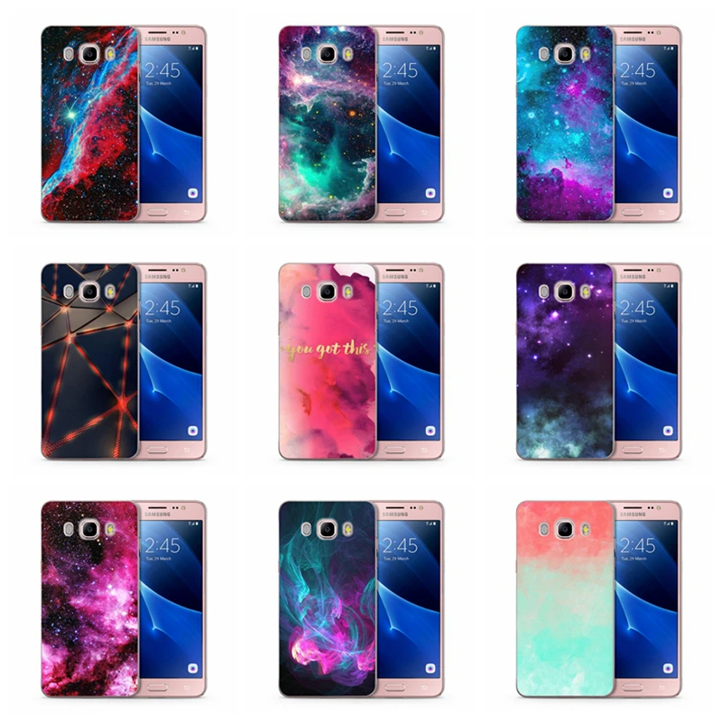 For Samsung Galaxy A3 A5 A510 A520F A320F J1 J2prime J3 J5 J7 J330 J530F G530H S8/plus Note 8 TPU night dream Soft Sky Case G306 |