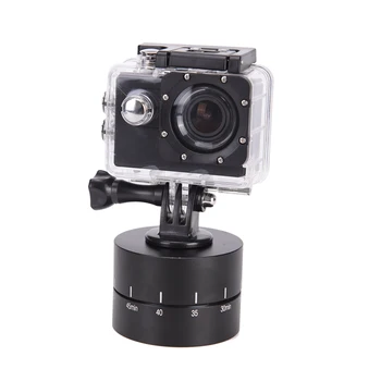 

360 Degree Auto Rotate Camera Tripod Head Base 360 Rotating Timelapse for Gopro Camera SLR For iphone