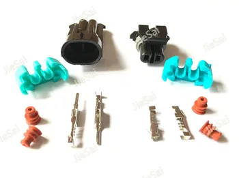

1.5 Series Automotive Connector 2 Pin Female Male Temperature Sensor Plug Motorcycle For Buick Lacrosse Excelle GL8