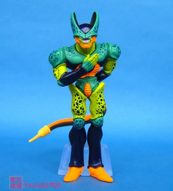 free shipping japanese anime dragon ball z gashapon pvc figures cell cell 2nd form