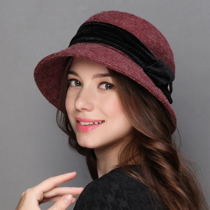 woollen caps for ladies