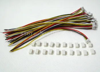 

50 Sets JST ZH 1.5mm 4-Pin Female Connector Plug with Wire and Male Connector