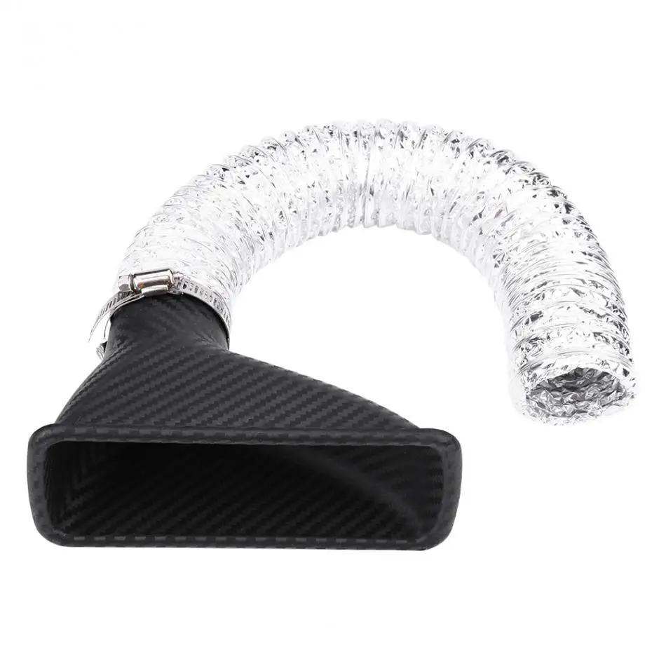 Carbon Fiber Universal Car Turbo Turbine Inlet Pipe Air Funnel fitment