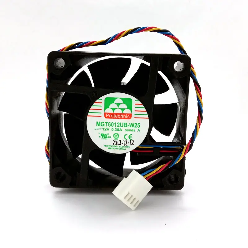 MGT6012UB-W25 DC12V 0.38A 60x60x25 мм 4 линии компьютер Вентилятор охлаждения | Компьютеры и офис