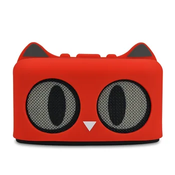 

Cute Cartoon cat Bluetooth Speaker Subwoofer Wireless Portable Outdoor Column Box Loudspeaker FM USB TF for phone speakers box