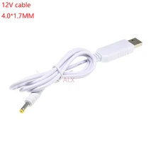USB DC 5 в к DC 12 В повышающий кабель модуль конвертер USB в DC 4,0*1,7 мм Штекер кабель питания 4,0X1,7 4,0X1,7 мм усилитель провода