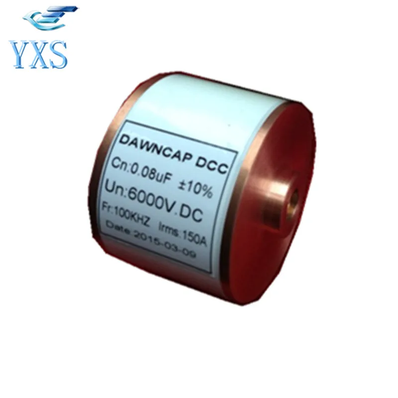 

Super Farah Capacitor DCC 0.08UF 6000VDC 200KHZ 150A 25KW Esonant Capacitor