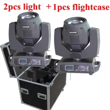 2 шт. 230 Вт 7R Sharp пучка движущихся головного 16/20CH сенсорный экран прожектор движушийся головной+ кейс