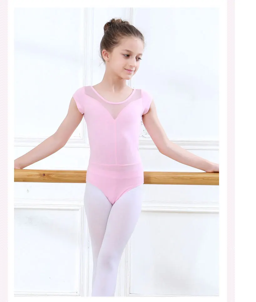 Pink Leotard Girls Ballet Dress For Children Girl Dance Clothing Kids Ballet Costumes For Girls Dance Girl Leotard Dancewear