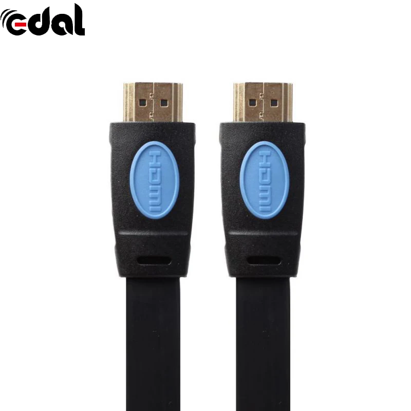 Новинка Черный цинковый сплав HDMI 2 0 4 K 30AWG HD 18 Гбит/с 3D Аудио возврат Ethernet плоская