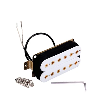 

Tooyful 1 Set Neck Humbucker Pickup 50mm with Screws Wrench for ST LP Electric Guitar Accessory