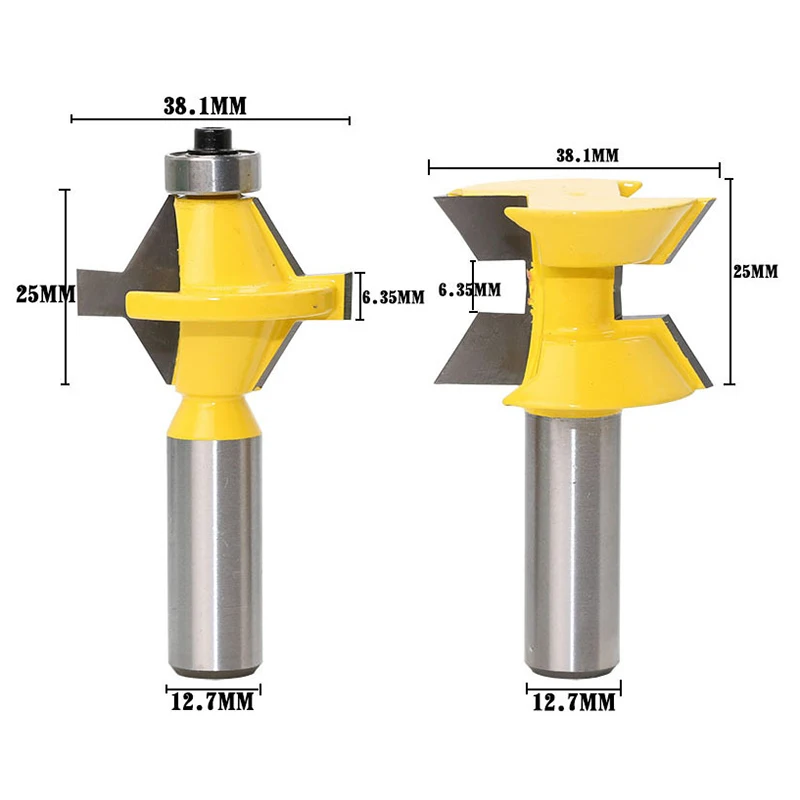 Aliexpress.com : Buy 1/2 Inch Shank Router Bit Set 120 Degree